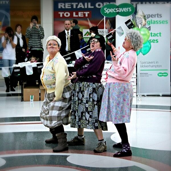 Comedy Dancing Grannies 