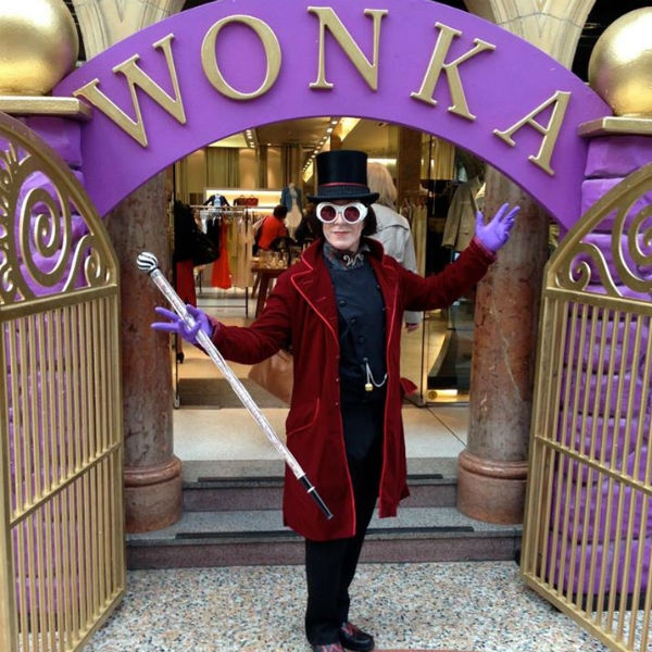 Willy Wonka Impersonator