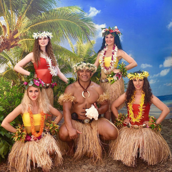 Polynesian Hawaiian & Tahitian Dancers 
