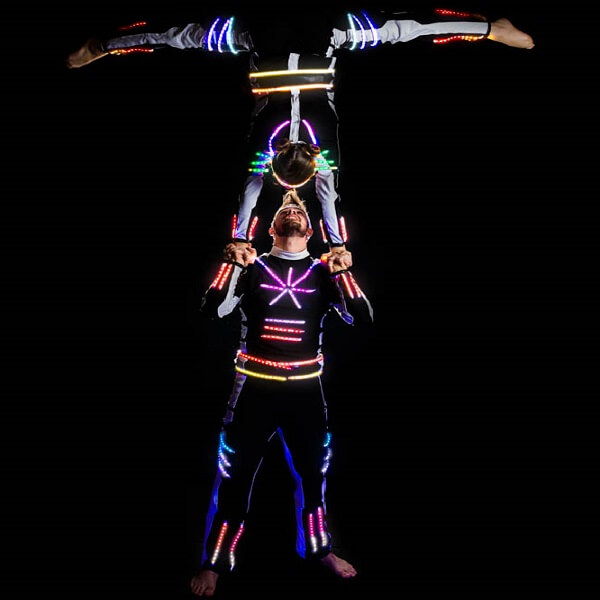 LED Acrobatic Show (Nero)