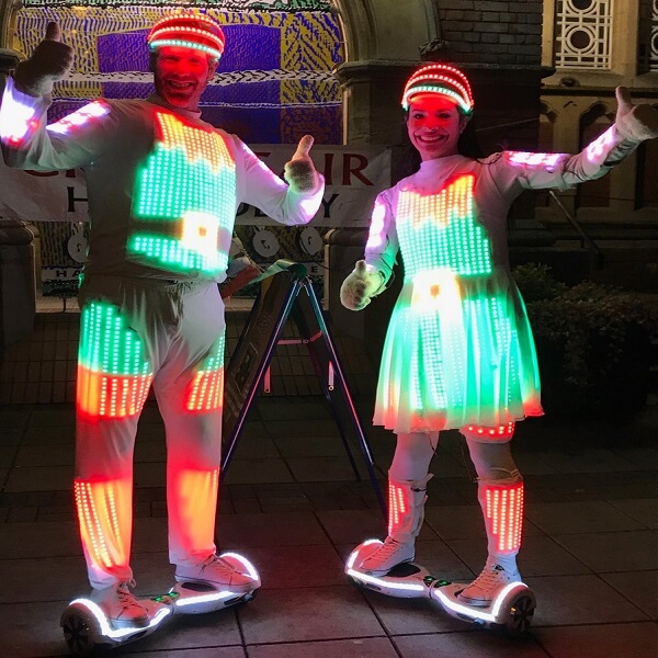 LED Hoverboard Dancers