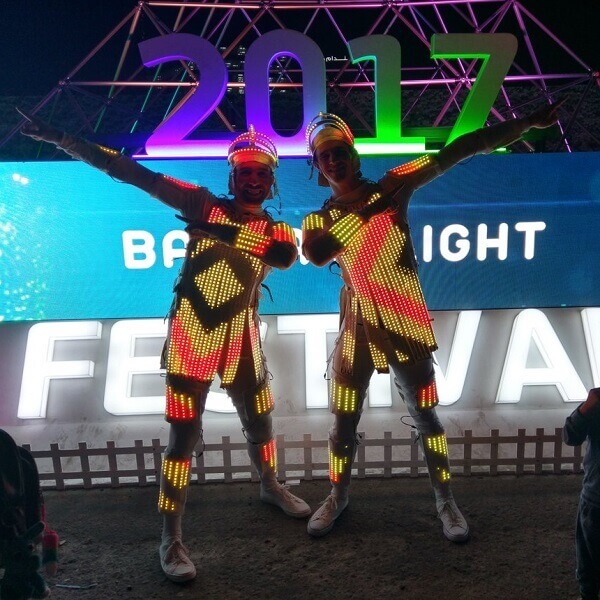 LED Pixel Video Dancers