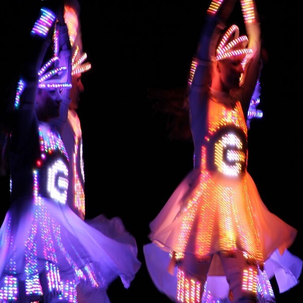 LED Pixel Video Dancers