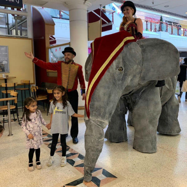 Animatronic Walkabout Elephants