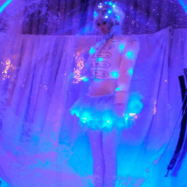 Ice Elves in a Snow Globe 