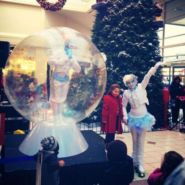 Ice Elves in a Snow Globe 