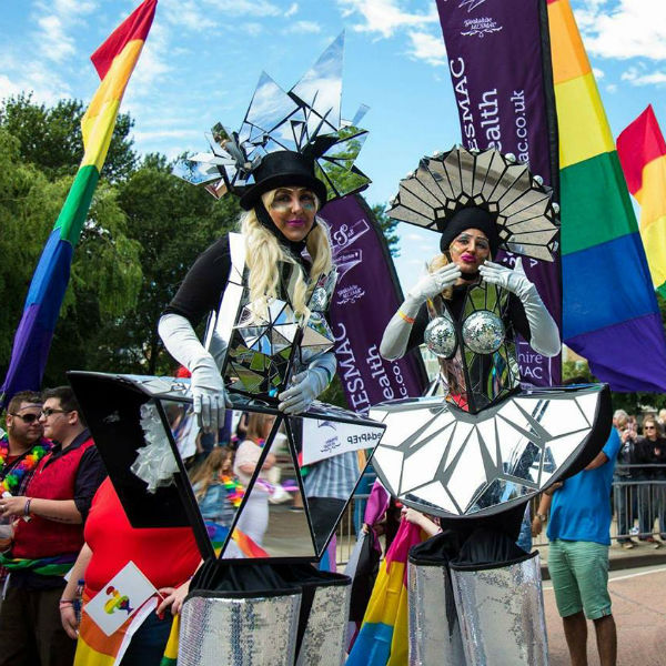 Stilt Walkers (The Mirror Bellas) 