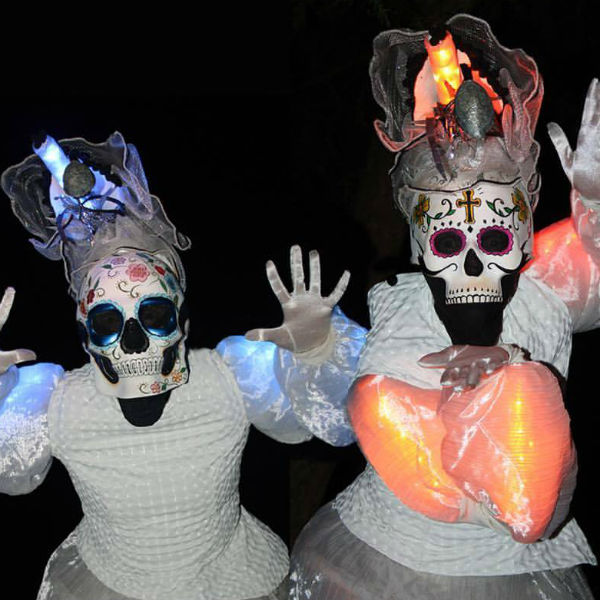 LED Stilt Walkers (Las Muertas)