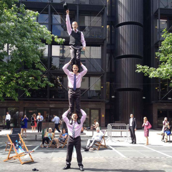 Comedy Acrobatic Trio 