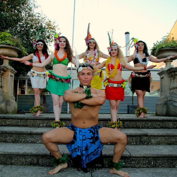 Polynesian Hawaiian & Tahitian Dancers 