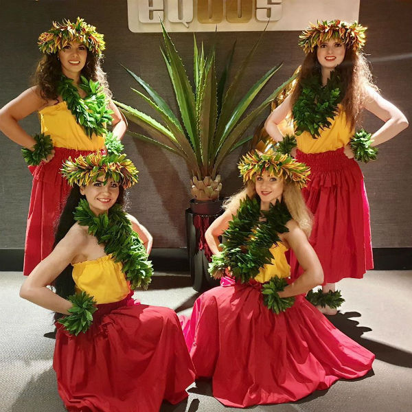 Polynesian Hawaiian & Tahitian Dancers 