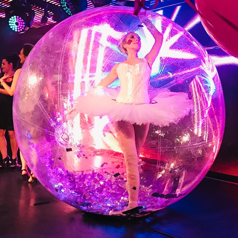 Ballerina In a Bubble 