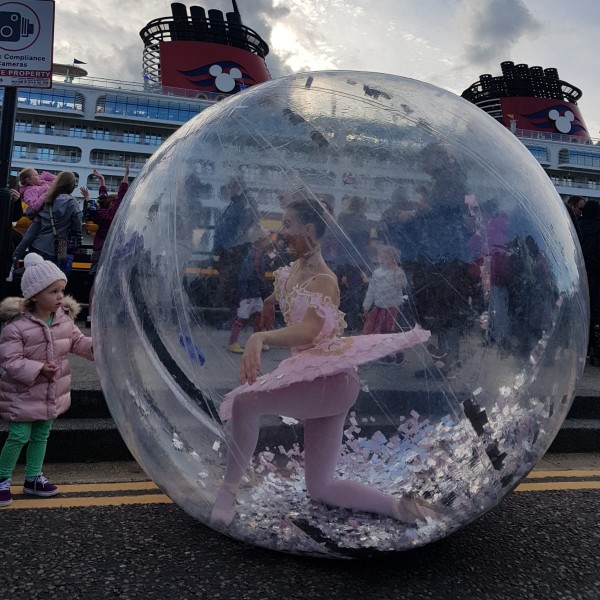 Ballerina In a Bubble 