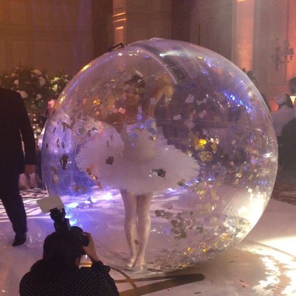 Ballerina In a Bubble 