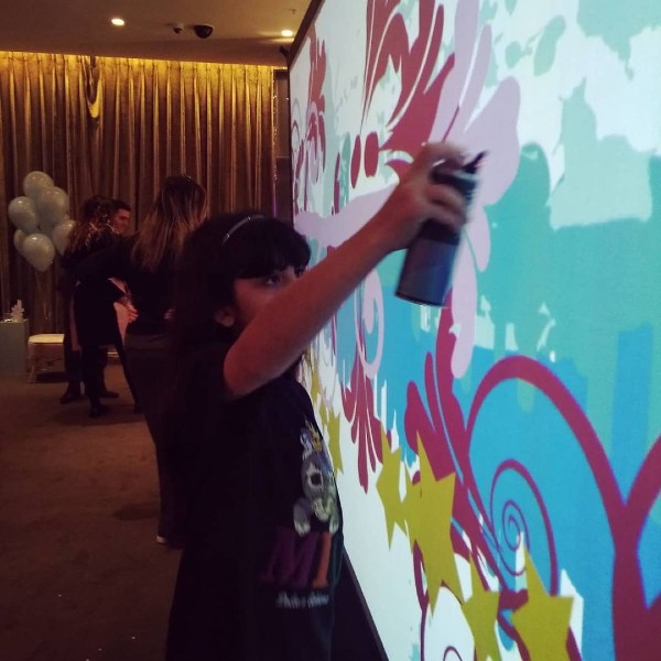 Digital Graffiti Wall 