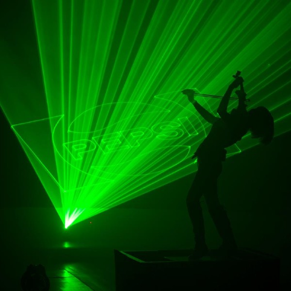 LED & Laser Violinist