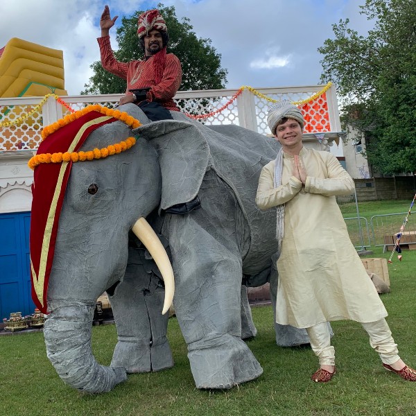 Giant Walkabout Elephants