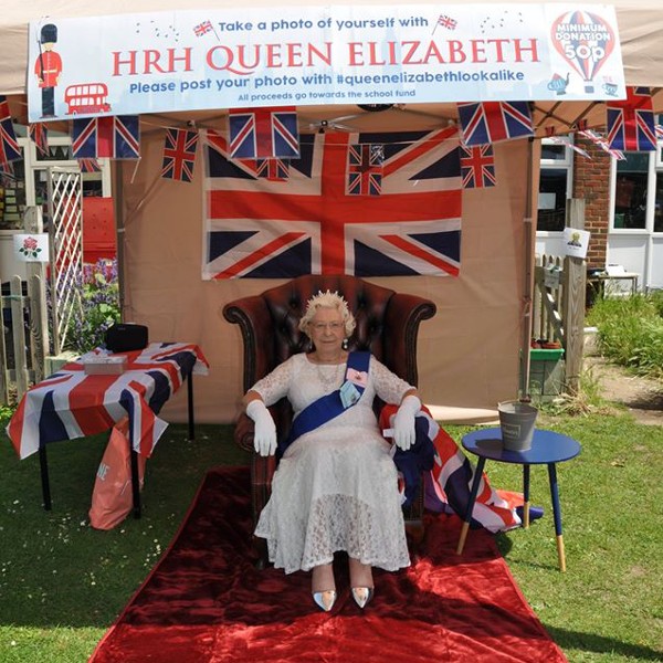 Queen Elizabeth Lookalike