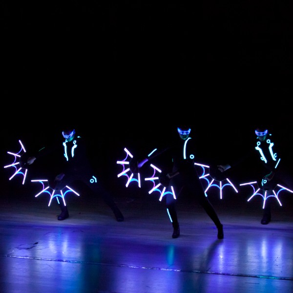 LED Glow Choreographed & Stage Show 