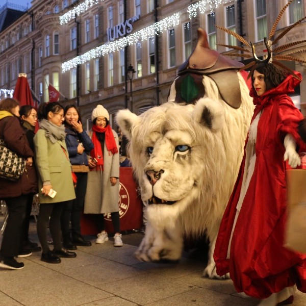 Animatronic Snow Lion 