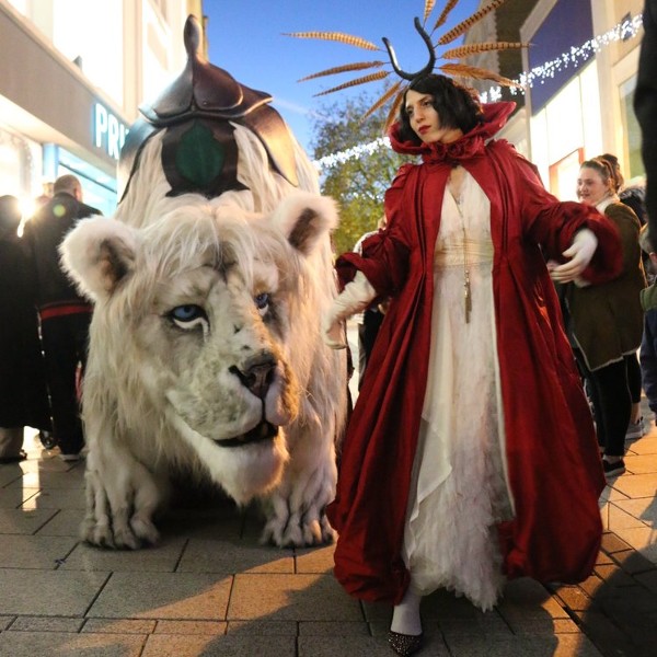 Animatronic Snow Lion 