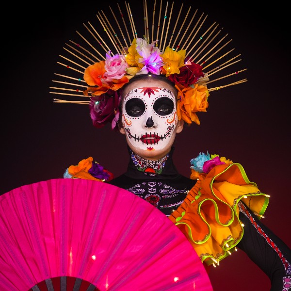 Day of the Dead Stilt Walkers 