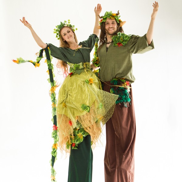 Stilt Walkers (The Skyscrapers)