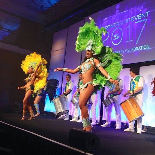 Rio Carnival Drummers & Dancers