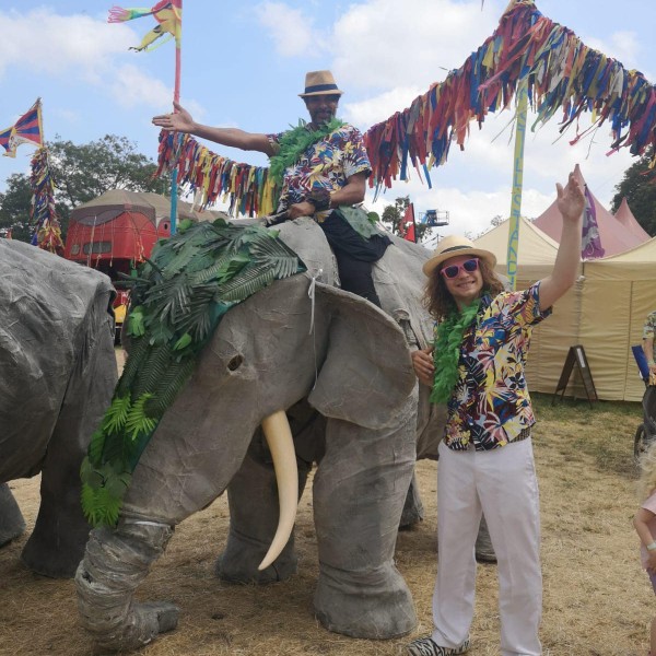 Animatronic Walkabout Elephants