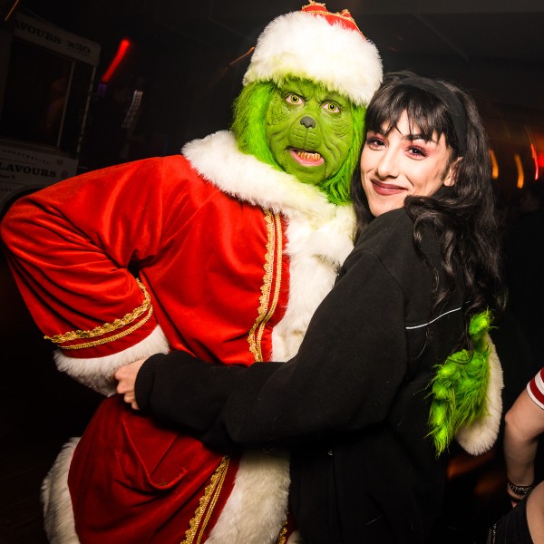 Grinch Impersonator