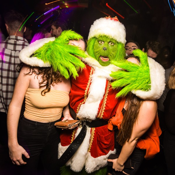 Grinch Impersonator