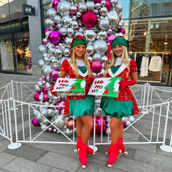 Roller Skaters & Skating Show Girls