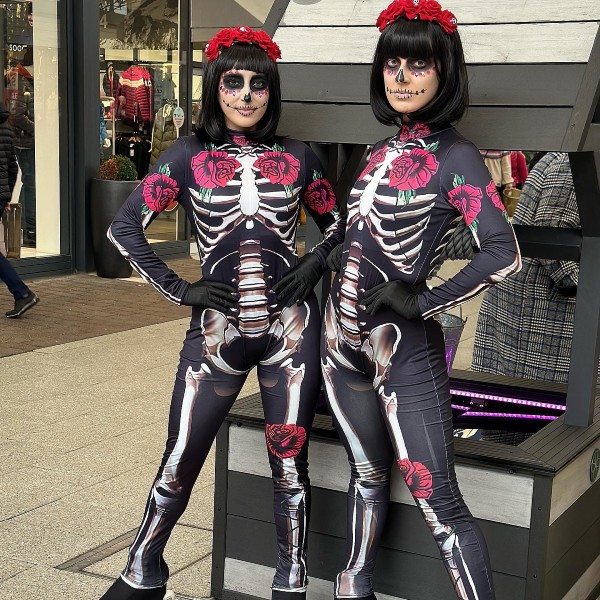 Roller Skaters & Skating Show Girls