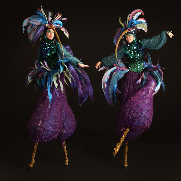 Hummingbird Stilt Walkers 