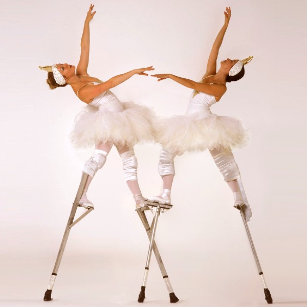 Stilt Ballet Dancers