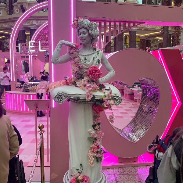 Living Bust - Living Statues