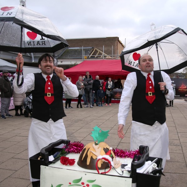 Christmas Comedy Waiters – Walkabout & Show
