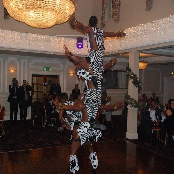 African Acrobat Show