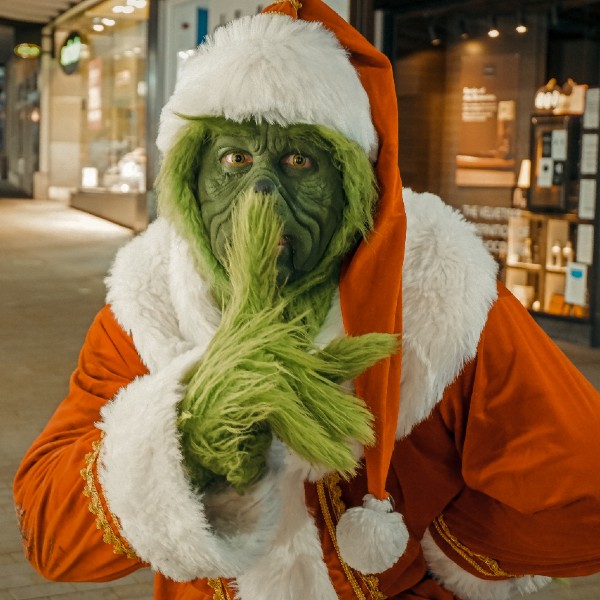 Grinch Impersonator