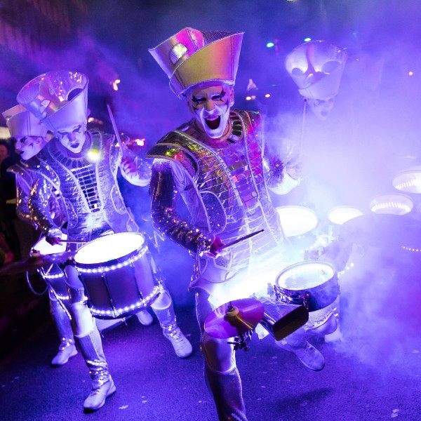 LED Drummers (Flash)