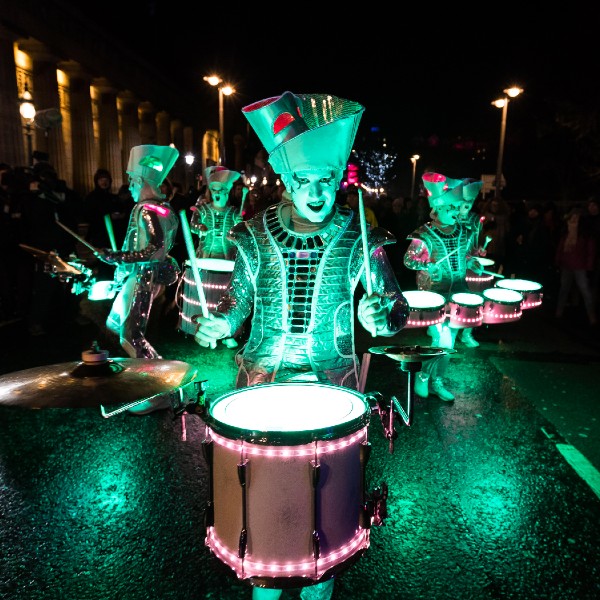 LED Drummers (Flash)