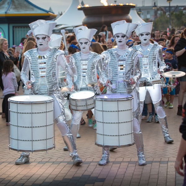 LED Drummers (Flash)