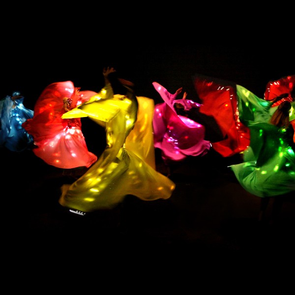 Optical Illusion LED Dancers