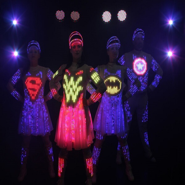 LED Pixel Video Dancers